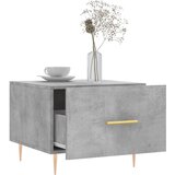  Stolić za kavu siva boja betona 50x50x40 cm konstruirano drvo | shoptok.hr