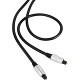 SpeaKa Professional Toslink digital audio kabel [1x moški konektor Toslink (ODT) - 1x moški konektor Toslink (ODT)] 1.5 m črna super mehki plašč (20431502) | Shoptok.si