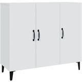 Maison Chic Komoda - Predalnik bela 90x34x80 cm konstruiran les, (21716099) | Shoptok.si