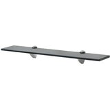 Maison Chic 2 kosi Stenske Police - Viseče police steklo 60x10 cm 8 mm, (21793351) Cene