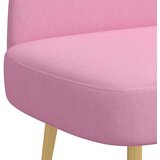  Oblikovana klupa s naslonjačem Ružičasta 110 x 60 x 76 cm | shoptok.hr