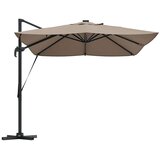  Suncobran Sivo-smeđa 352 x 251 x 265 cm Poliester i aluminij | shoptok.hr