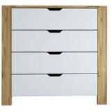 Hanah home komoda nisan 1600 026 white walnut | ePonuda.com