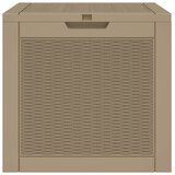  Vrtna kutija za pohranu svjetlosmeđa 55,5x43x53 cm polipropilen | shoptok.hr