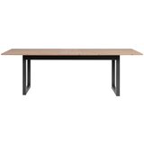 MID.YOU Jedilna miza , antracit, hrast artisan | Shoptok.si
