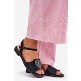 S. BARSKI Women's Flat Sandals With Decoration S.Barski | Shoptok.si