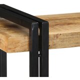  Zidna polica 90x33x45 cm Puno grubo drvo Mango | shoptok.hr