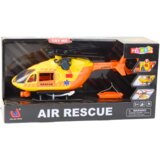  Spasilački helikopter za igru sa zvučnim efektima 1:12 - narančasti | shoptok.hr