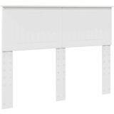  Konstrukcija postelje Bela 120 x 200 cm Masivno borovo les, (5000103415) | Shoptok.si