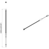  LED traka 12 kom. Crna i prozirna Bakar i plastika | shoptok.hr