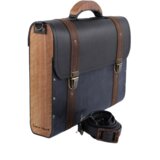 LIGNUM VITAE Torba za laptop Frankie 14", Crno-braon Cene