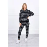 Kesi Set with black print
