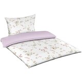 Fleuresse posteljnina 140/200 cm interlock džersi bela, barve bezga, pastelno zelena, sivovijolična | Shoptok.si