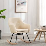 The Living Store Gugalni stol krem blago - Gugalni Stol, (21420592) Cene