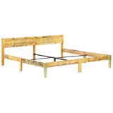  Okvir za krevet od masivnog obnovljenog drva 200 x 200 cm | Eponuda.com
