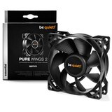 Be Quiet! PURE WINGS 2 80mm ventilator za hlađenje (1900rpm, 18.2dB, crni) | shoptok.hr