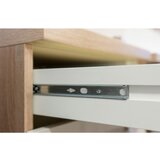 Flex-Well Spodnja Omarica S Predali Samoa, Bela, Barva Hrasta | Shoptok.si