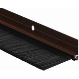  Držač četke za vrata 12 kom. Smeđa 100 cm Aluminijski legura | shoptok.hr