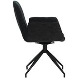 MID.YOU NASLANJAČ, tekstil črna | Shoptok.si