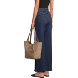Guess Nakupovalna torba 'Calista' bež / rjava | Shoptok.si