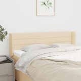  Uzglavlje s ušima krem 147x16x78/88 cm od tkanine Cijene