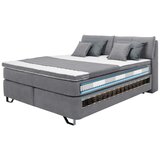 Mömax Postelja Boxspring Tabea, Temno Rjava, 180x200 | Shoptok.si