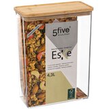 Five DOZA ESKE PRAVOKUTNA 4,3L PS/BAMBUS PROZIRNA | shoptok.hr