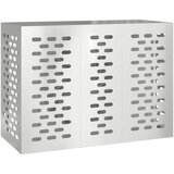  Pokrov za klima uređaj Srebrno 110 x 50 x 80 cm Cinkani čelik | shoptok.hr