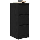  Komoda crni hrast 29,5x34x76 cm konstruirano drvo | shoptok.hr