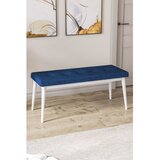 Hanah home klupa Pera Bench, 105 cm, teget / bela | Eponuda.com