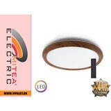Mitea Lighting tamna boja drveta plafonska led lampa sa daljanskim M205487 ~72W smd 3000~6500K fi500 x h80mm