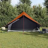  Obiteljski šator s krovom Siva i narančasta 315 x 286 x 200 cm | shoptok.hr