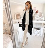 Gemre Black shawl with beads Yvonne | Shoptok.si