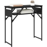 Konzolnistol Crni hrast 75x30x75cm Konstruirano drvo | shoptok.hr