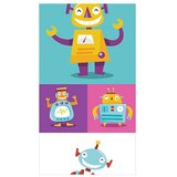  Tapeta - Colorful Robots 50x1000 | shoptok.hr