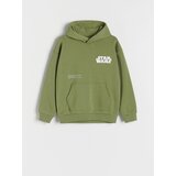 Reserved pulover s kapuco star wars - zelena cene