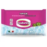 Refresh Talcum vlažni robčki 40 kos