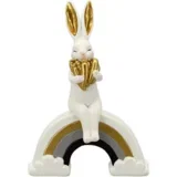 Figura Zeka na dugi 15x6x21cm, Bela
