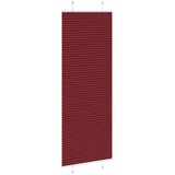  Plisirana zavjesa Bordo crvena 75x200 cm Širina tkanine 74,4 cm Poliester | shoptok.hr