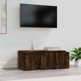 TV ormarić boja dimljenog hrasta 80x34x30 cm konstruirano drvo | shoptok.hr