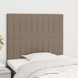  Posteljno vzglavje 2 kosa taupe 90x5x78/88 cm blago Cene