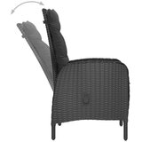  3-dijelni vrtni blagovaonski set crni | shoptok.hr