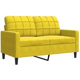 vidaXL Dvosjed žuti 120 cm baršunasti Cijene