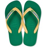 Havaianas Japonke BRASIL LOGO Zelena | Shoptok.si