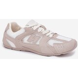 Boto Women's Sports Shoes Made Of Eco Suede White-Beige Dorella | shoptok.hr