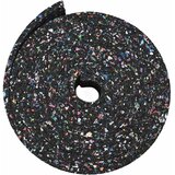  Gumena granulatna ploča Crna 1000 x 12 x 0,6 cm Guma | Eponuda.com