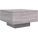 vidaXL klubska mizica siva sonoma 55x55x31 cm inženirski les | Shoptok.si