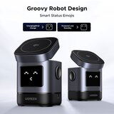 Ugreen Uno 2-in-1 magnetni brezžični polnilnik 15W | Shoptok.si