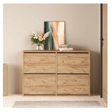 Hanah home Cipelarnik Toledo Walnut Cene