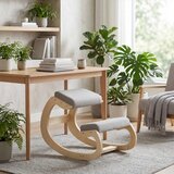  Ergonomska ljuljajuća klečeća stolica za kućni ured za poboljšanje držanja svijetlo siva | shoptok.hr